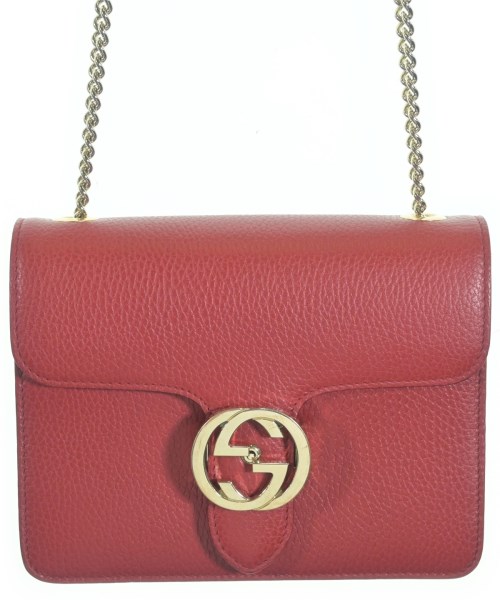 GUCCI（グッチ）ショルダーバッグ 赤 サイズ:- レディース/2200718513177