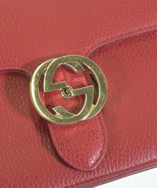 GUCCI（グッチ）ショルダーバッグ 赤 サイズ:- レディース/2200718513177