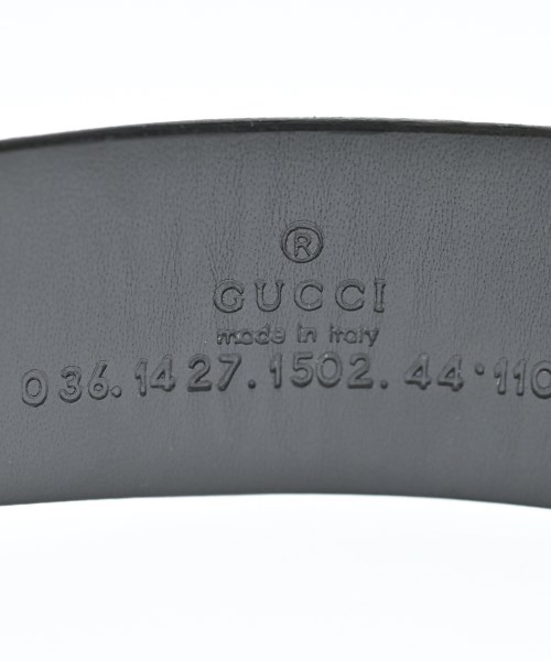 GUCCI（グッチ）ベルト 黒 サイズ:110 レディース/2200714090276