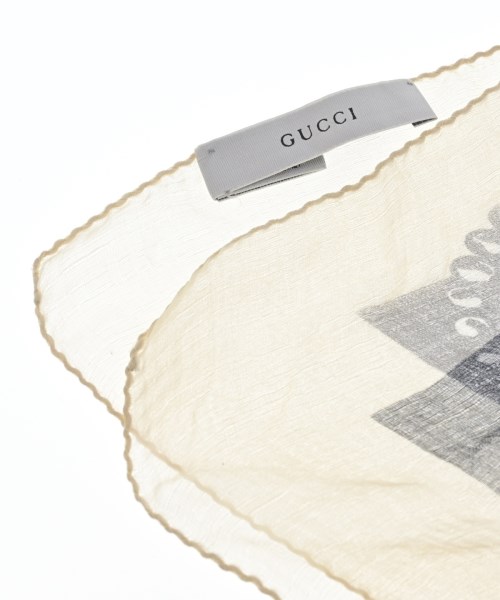 GUCCI（グッチ）バンダナ・スカーフ ベージュ サイズ:- レディース/2200646356129