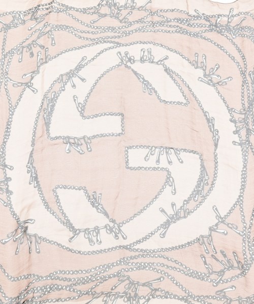 GUCCI（グッチ）バンダナ・スカーフ ピンク サイズ:- レディース/2200646356136