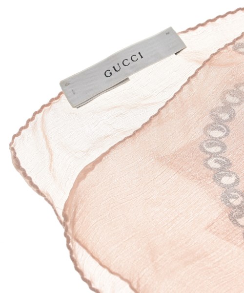 GUCCI（グッチ）バンダナ・スカーフ ピンク サイズ:- レディース/2200646356136