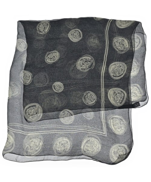 GUCCI（グッチ）バンダナ・スカーフ 黒 サイズ:- レディース/2200646356143