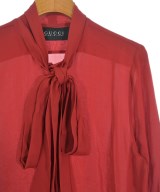 GUCCI（グッチ）ブラウス 赤 サイズ:44(L位) レディース/2200646665023