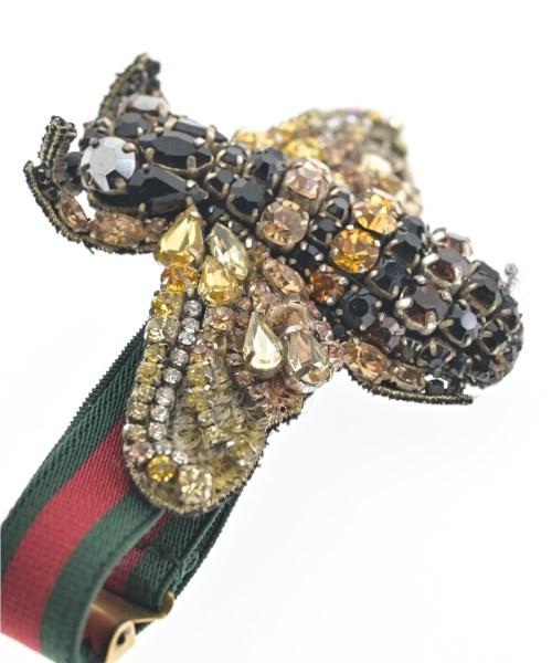 GUCCI（グッチ）ブレスレット・バングル 黒 サイズ:- レディース/2200636461246