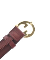 GUCCI（グッチ）ベルト 赤 サイズ:75 レディース/2200639802749