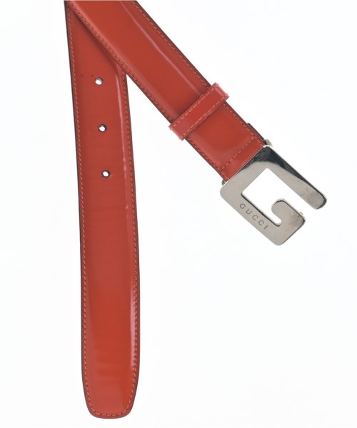 GUCCI（グッチ）ベルト オレンジ サイズ:65 レディース/2200647951064