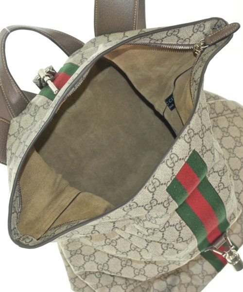 GUCCI（グッチ）バックパック・リュック ベージュ サイズ:- レディース/2200649379125