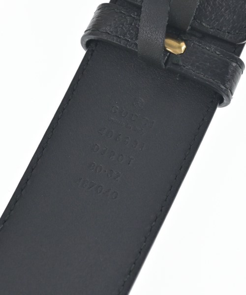 GUCCI（グッチ）ベルト 黒 サイズ:80 レディース/2200649750047