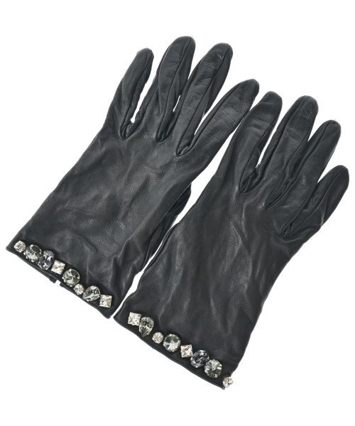 GUCCI(グッチ)手袋 黒 サイズ:-/2200649846054