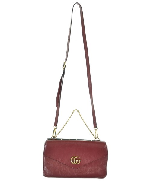 GUCCI（グッチ）ショルダーバッグ 赤 サイズ:- レディース/2200651322010