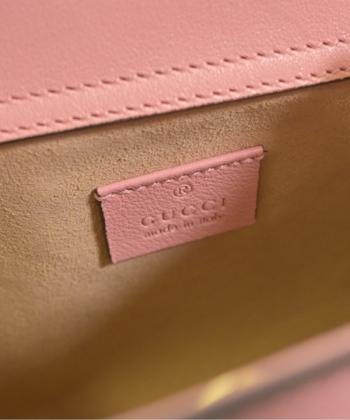 GUCCI（グッチ）ハンドバッグ ピンク サイズ:スモ-ル レディース/2200651150033