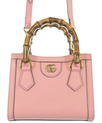 GUCCI（グッチ）ハンドバッグ ピンク サイズ:スモ-ル レディース