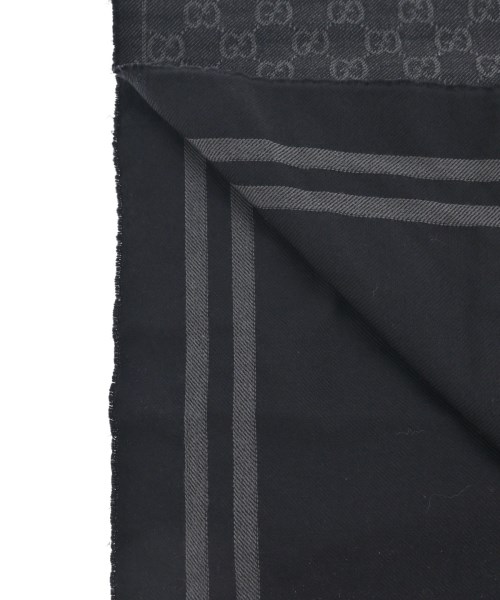 GUCCI（グッチ）マフラー 黒 サイズ:- メンズ/2200652070026