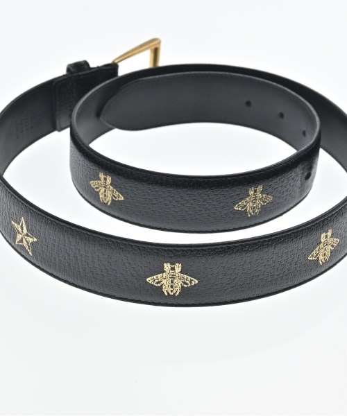 GUCCI（グッチ）ベルト 黒 サイズ:95 レディース/2200652612202