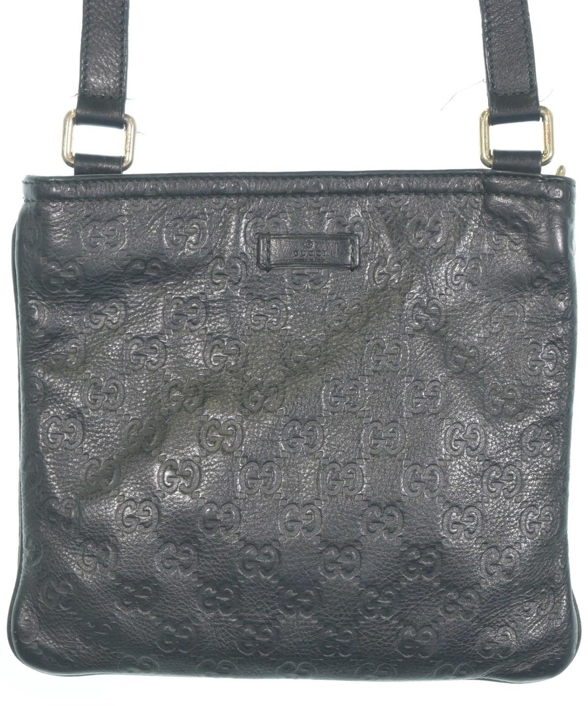 グッチ　黒　ベルベット　ショルダーバッグ　パーティー　2000年前後 GUCCI（グッチ）ショルダーバッグ 黒 サイズ:- レディース