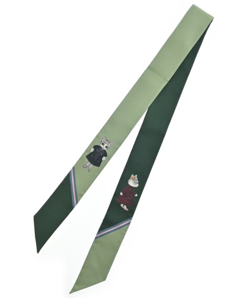GUCCI（グッチ）バンダナ・スカーフ 緑 サイズ:- レディース/2200702539022