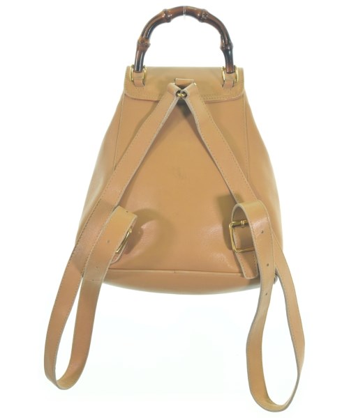 GUCCI（グッチ）バックパック・リュック 茶 サイズ:- レディース/2200703173102