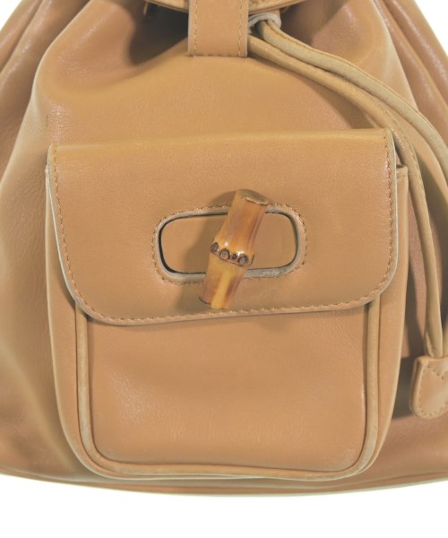 GUCCI（グッチ）バックパック・リュック 茶 サイズ:- レディース/2200703173102