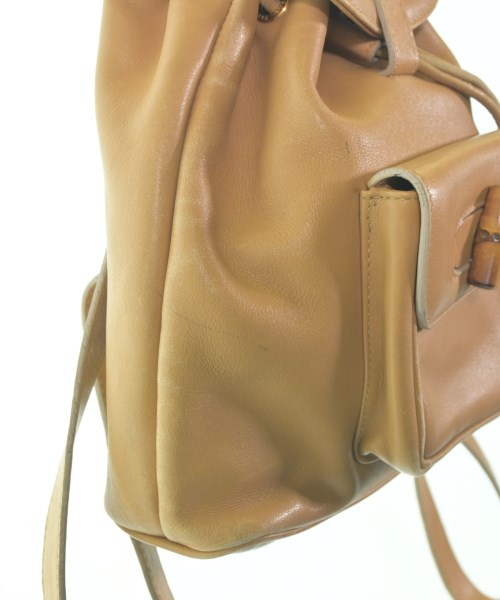 GUCCI（グッチ）バックパック・リュック 茶 サイズ:- レディース/2200703173102