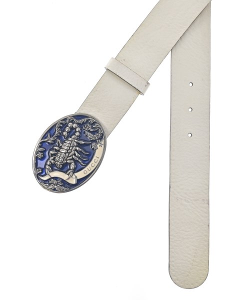 GUCCI（グッチ）ベルト 白 サイズ:85 レディース/2200704687912