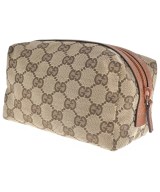 GUCCI（グッチ）ポーチ ベージュ サイズ:- レディース/2200706238594