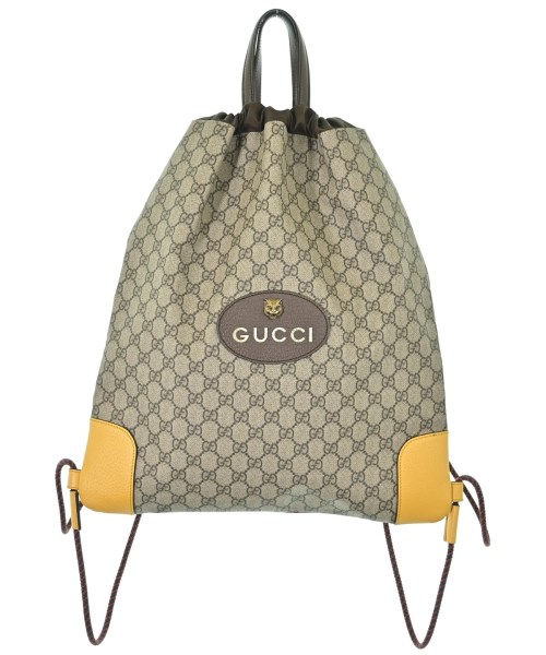 GUCCI（グッチ）バックパック・リュック ベージュ サイズ:- レディース/2200664899073