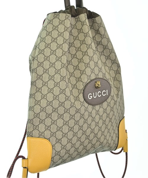 GUCCI（グッチ）バックパック・リュック ベージュ サイズ:- レディース/2200664899073