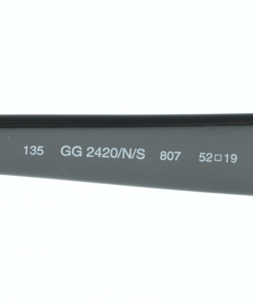 GUCCI（グッチ）サングラス 黒 サイズ:- レディース/2200664994495