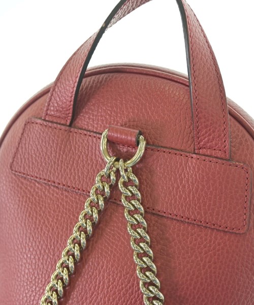 GUCCI（グッチ）バックパック・リュック 赤 サイズ:- レディース/2200665795091