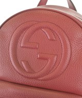 GUCCI（グッチ）バックパック・リュック 赤 サイズ:- レディース/2200665795091