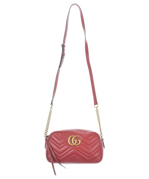 GUCCI（グッチ）ショルダーバッグ 赤 サイズ:- レディース/2200667114012