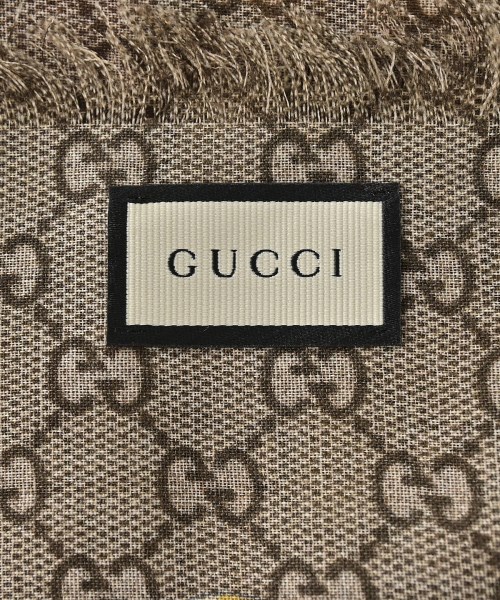 GUCCI（グッチ）バンダナ・スカーフ ベージュ サイズ:- レディース/2200663363193