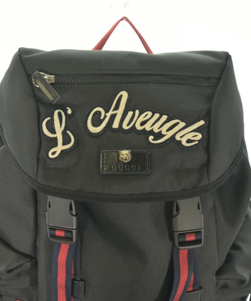 GUCCI（グッチ）バックパック・リュック 黒 サイズ:- レディース/2200668400169