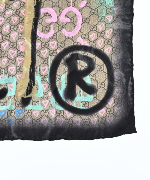 GUCCI（グッチ）バンダナ・スカーフ 茶 サイズ:- レディース/2200669507034