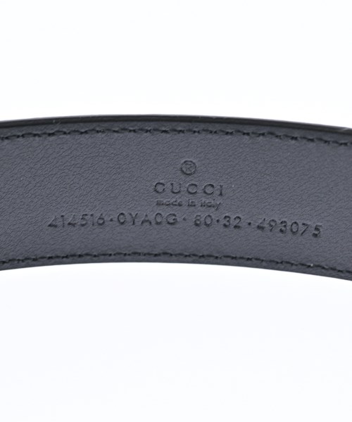 GUCCI（グッチ）ベルト 黒 サイズ:- レディース/2200729648028