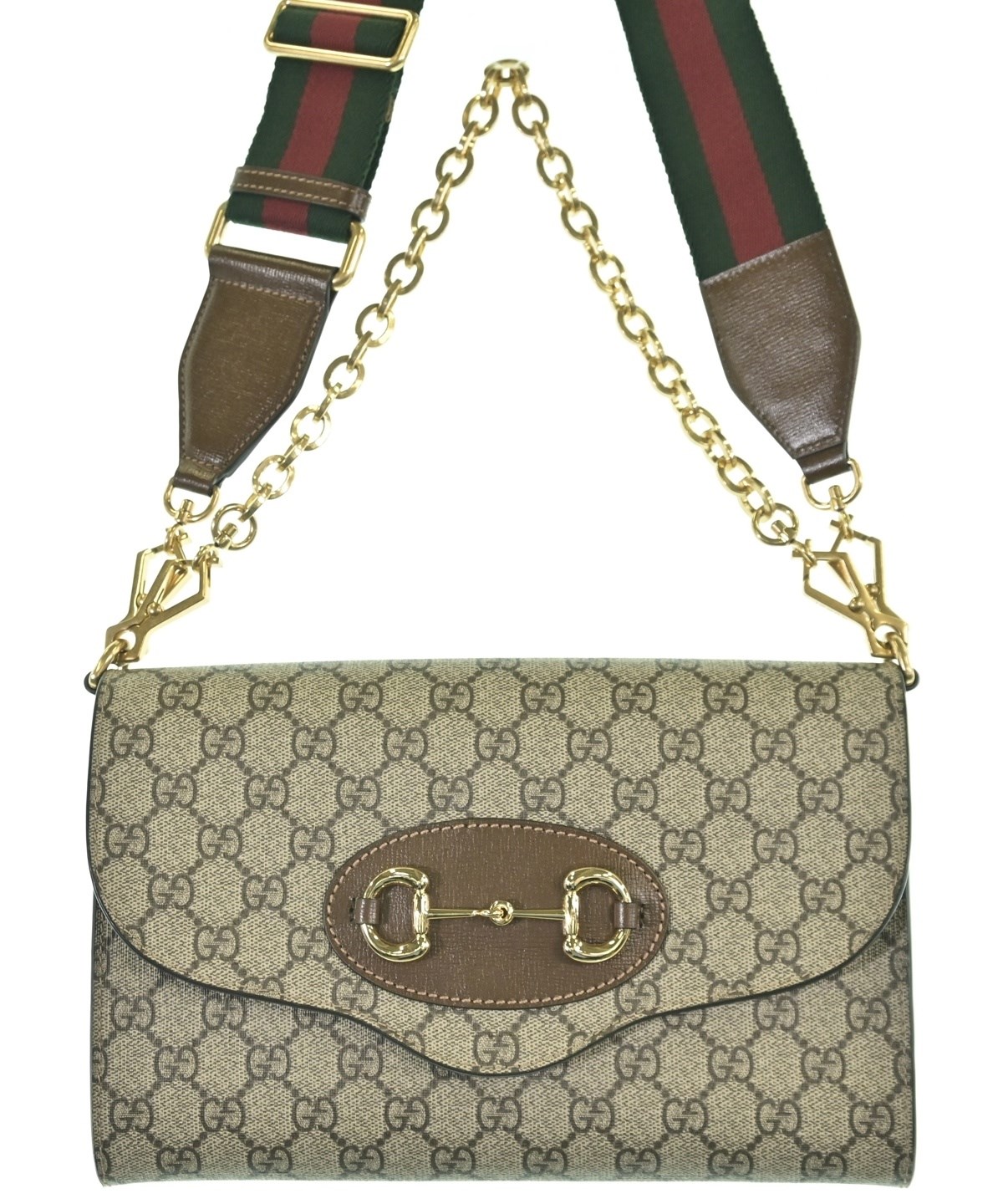 GUCCI（グッチ）ショルダーバッグ グレー サイズ:- レディース
