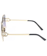 GUCCI（グッチ）サングラス ゴールド サイズ:- レディース/2200720403046