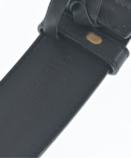GUCCI（グッチ）ベルト 黒 サイズ:80 レディース/2200718429157