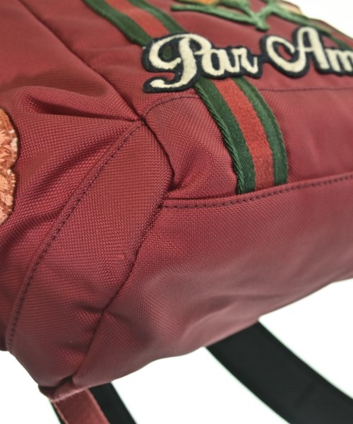 GUCCI（グッチ）バックパック・リュック 赤 サイズ:- レディース/2200722275122