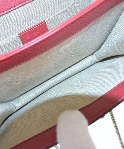 GUCCI（グッチ）ショルダーバッグ 赤 サイズ:- レディース/2200724525485