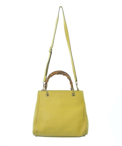 GUCCI（グッチ）ハンドバッグ 黄 サイズ:- レディース/2200724525539