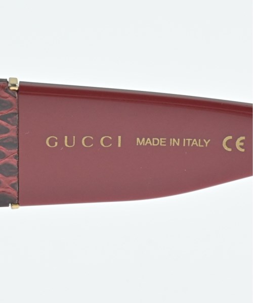 GUCCI（グッチ）サングラス 赤 サイズ:- レディース/2200724980093