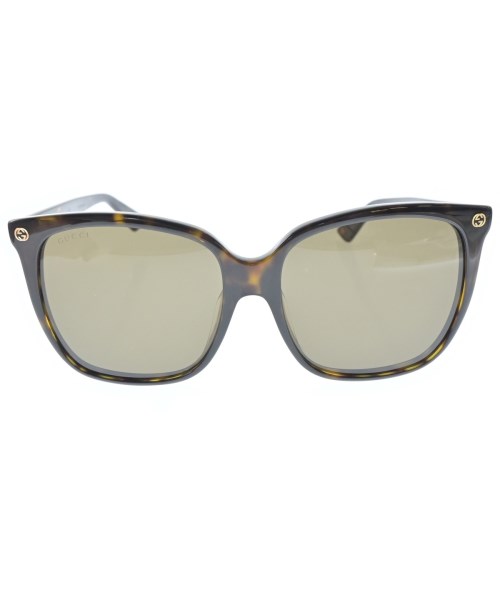 GUCCI（グッチ）サングラス 茶 サイズ:- レディース/2200723568025