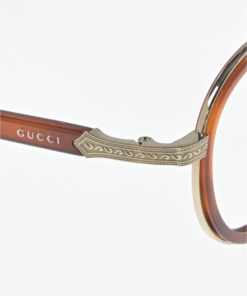 GUCCI（グッチ）メガネ 茶 サイズ:- レディース/2200682653114