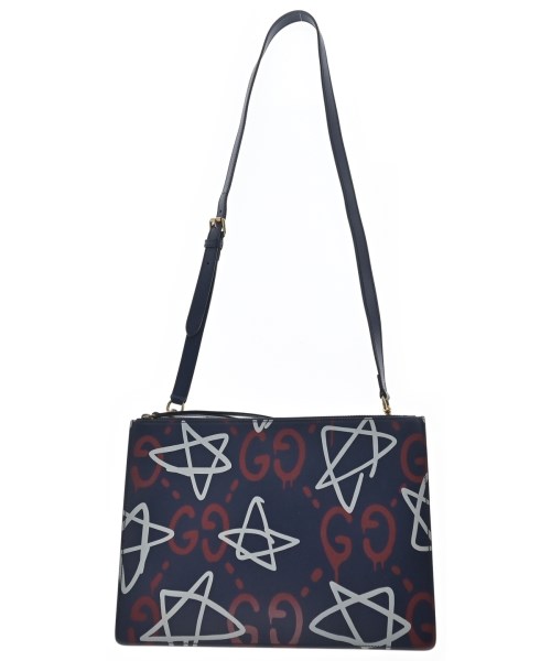 GUCCI（グッチ）クラッチバッグ 紺 サイズ:- レディース/2200685030073
