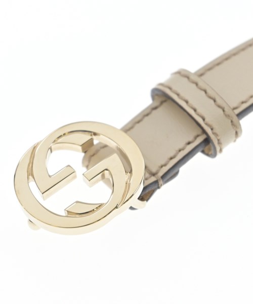 GUCCI（グッチ）ベルト 白 サイズ:85 レディース/2200686201038