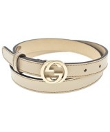 GUCCI（グッチ）ベルト 白 サイズ:85 レディース/2200686201038