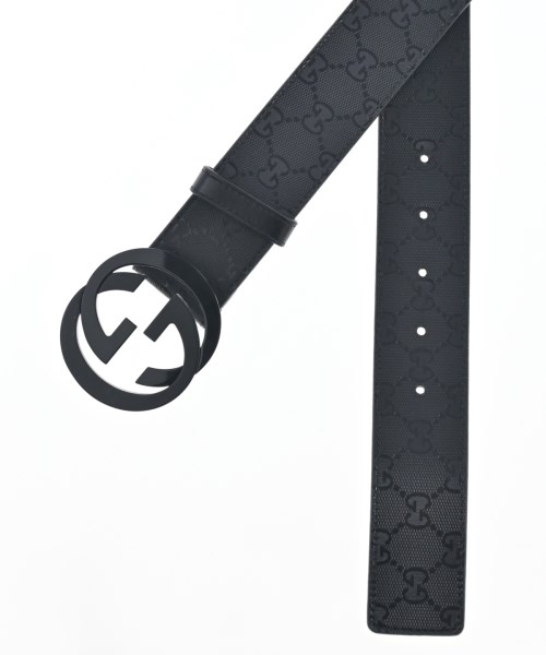 GUCCI（グッチ）ベルト 黒 サイズ:80cm レディース/2200686201052