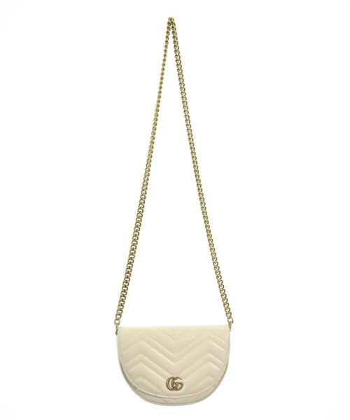 GUCCI（グッチ）ショルダーバッグ 白 サイズ:- レディース/2200683661095